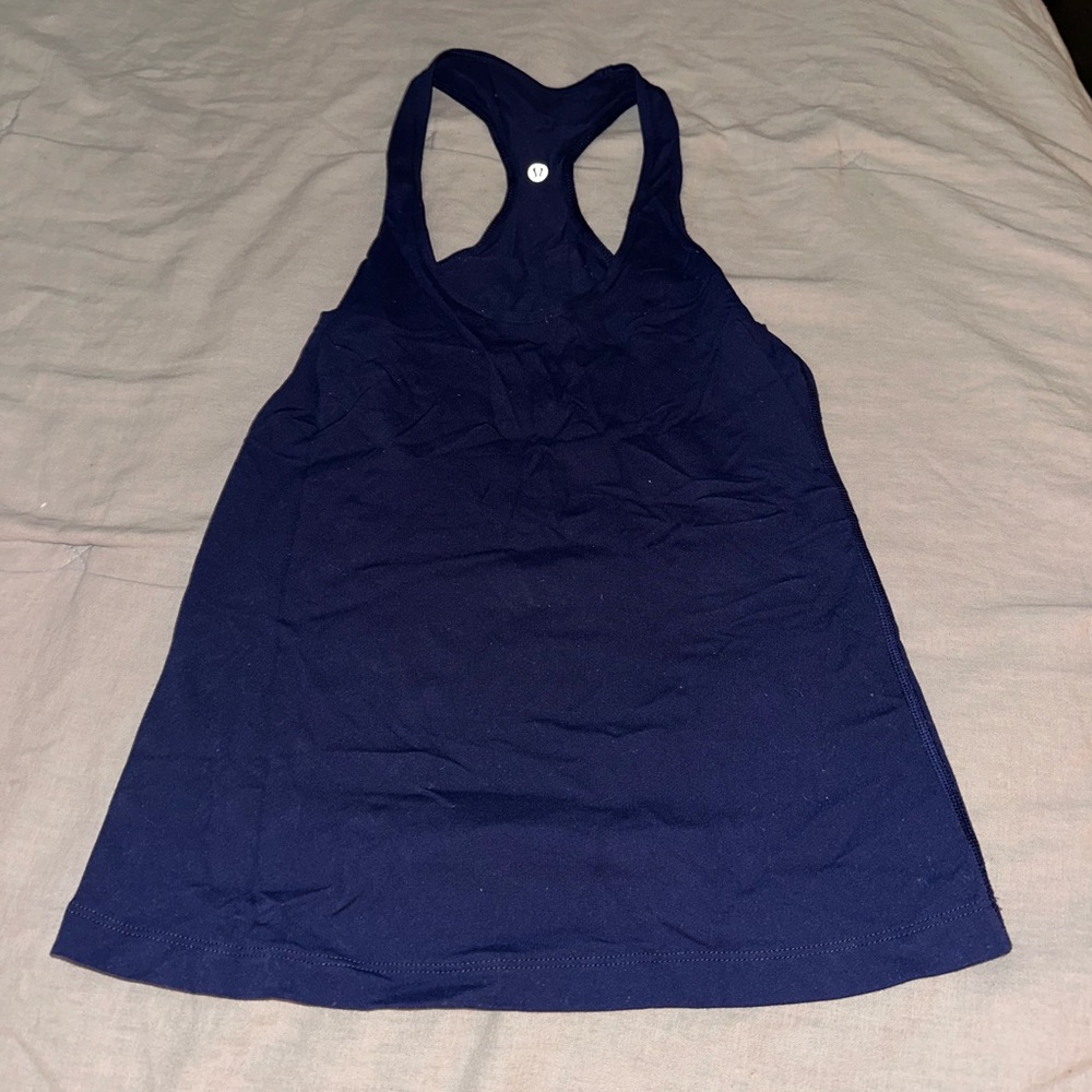 lululemon athletica Blue Tank Top